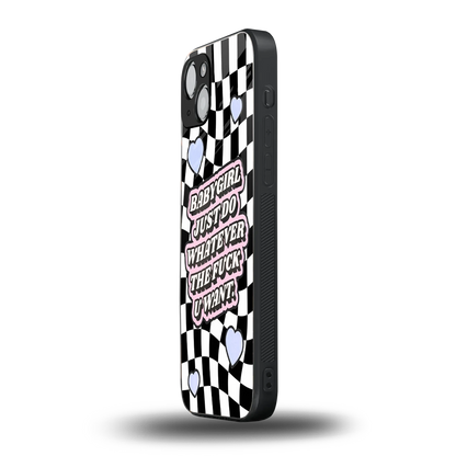 Babygirl iphone 13 mobile cover | shockproof glass phone case