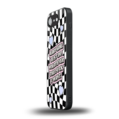 Babygirl iphone 17e mobile cover | shockproof glass phone case