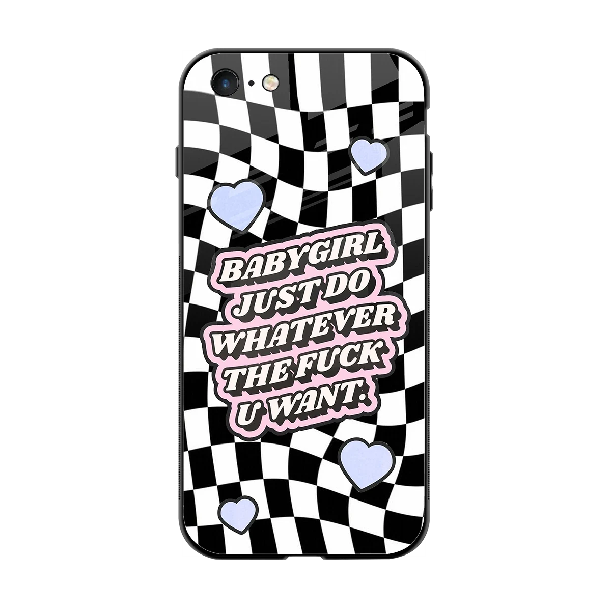 Babygirl back phone cover | glass case for iphone 6