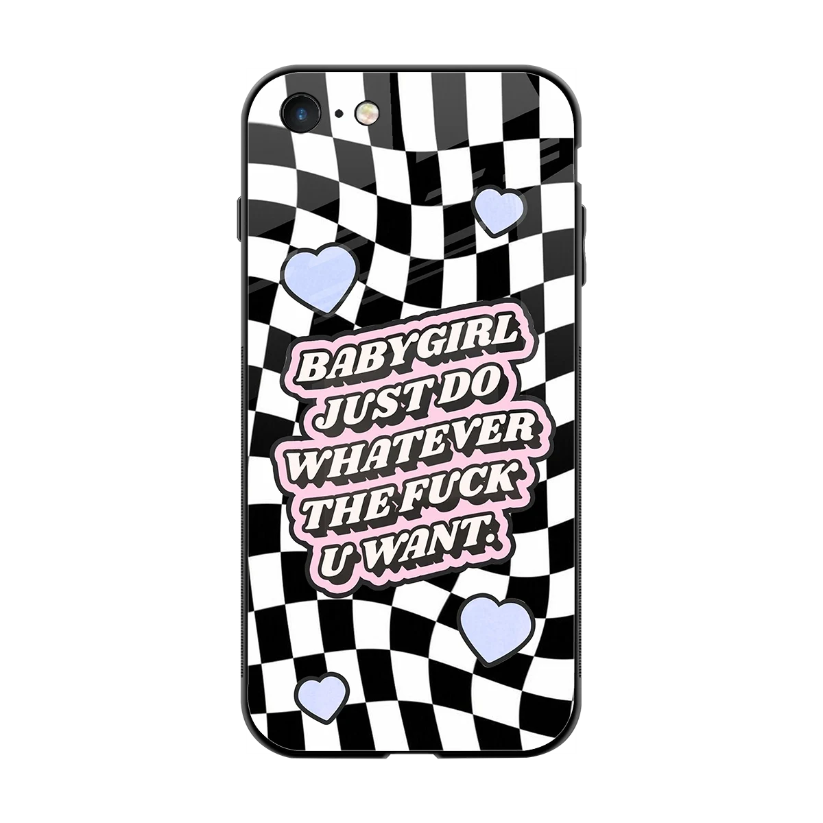 Babygirl back phone cover | glass case for iphone 7