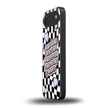 Babygirl iphone air mobile cover | shockproof glass phone case