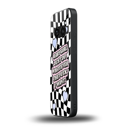 Babygirl nothing phone 2a mobile cover | shockproof glass phone case