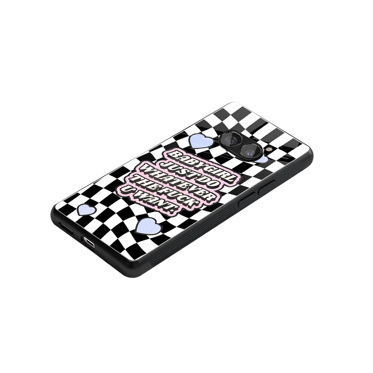 Babygirl stylish phone case for nothing phone 2a | glossy glass and slim fit