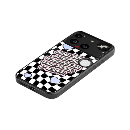 Babygirl stylish phone case for nothing phone 3 | glossy glass and slim fit
