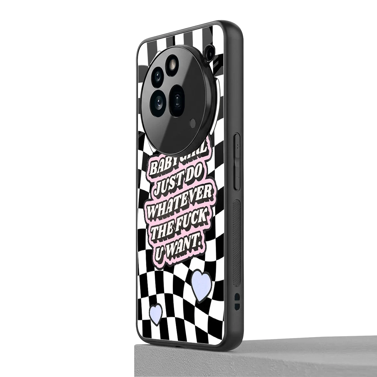 Babygirl nothing phone 3a pro mobile cover | shockproof glass phone case