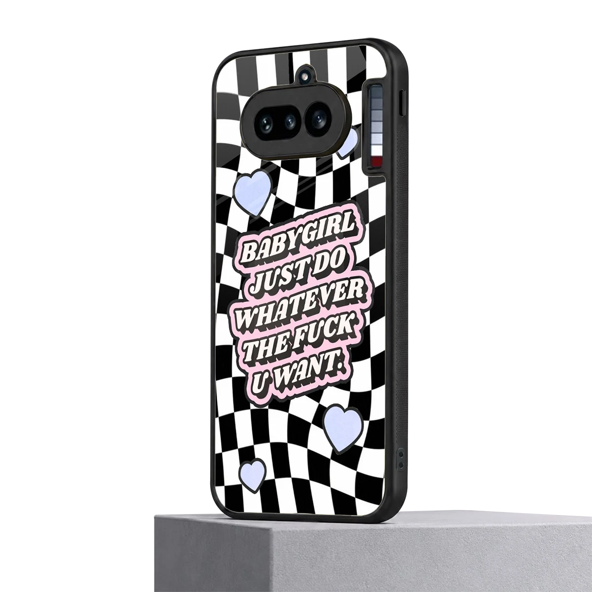Babygirl nothing phone 4a mobile cover | shockproof glass phone case