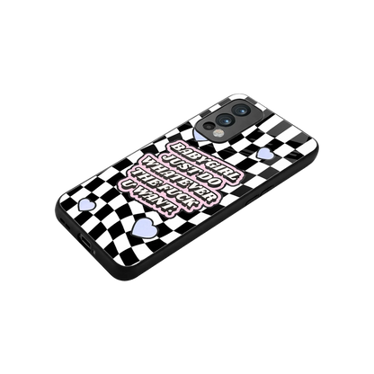 Babygirl stylish phone case for oneplus nord 2 | glossy glass and slim fit