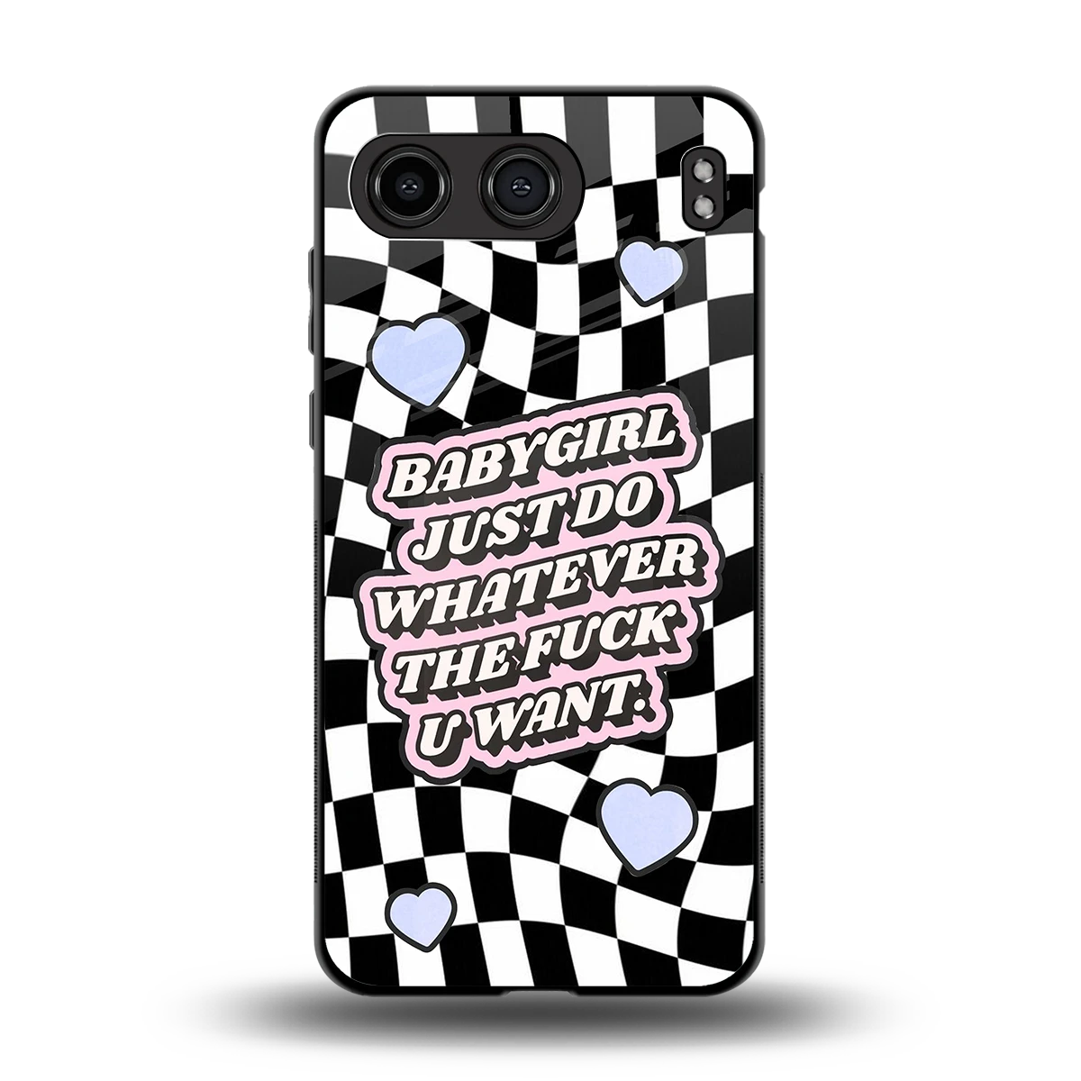 Babygirl back phone cover | glass case for oneplus nord 4