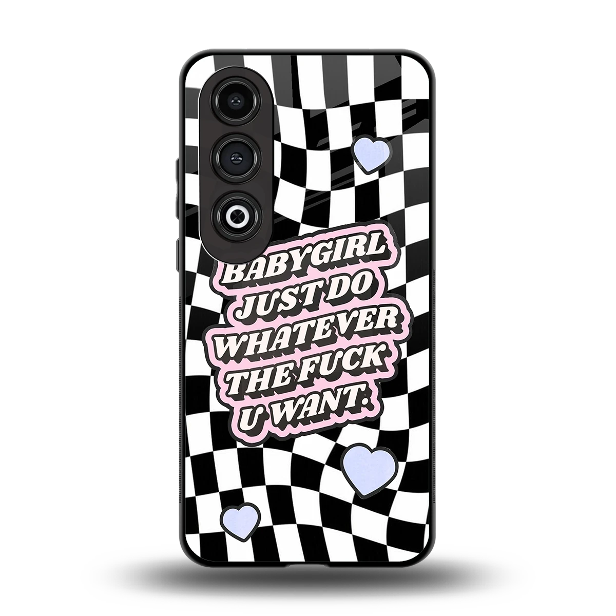 Babygirl back phone cover | glass case for oneplus nord ce 4