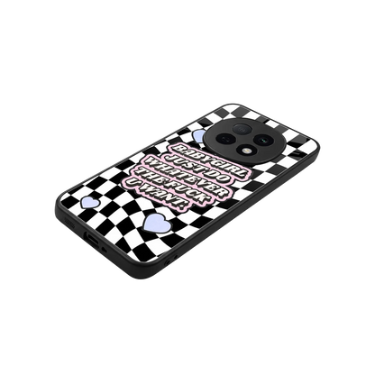 Babygirl stylish phone case for oppo f29 pro 5g | glossy glass and slim fit