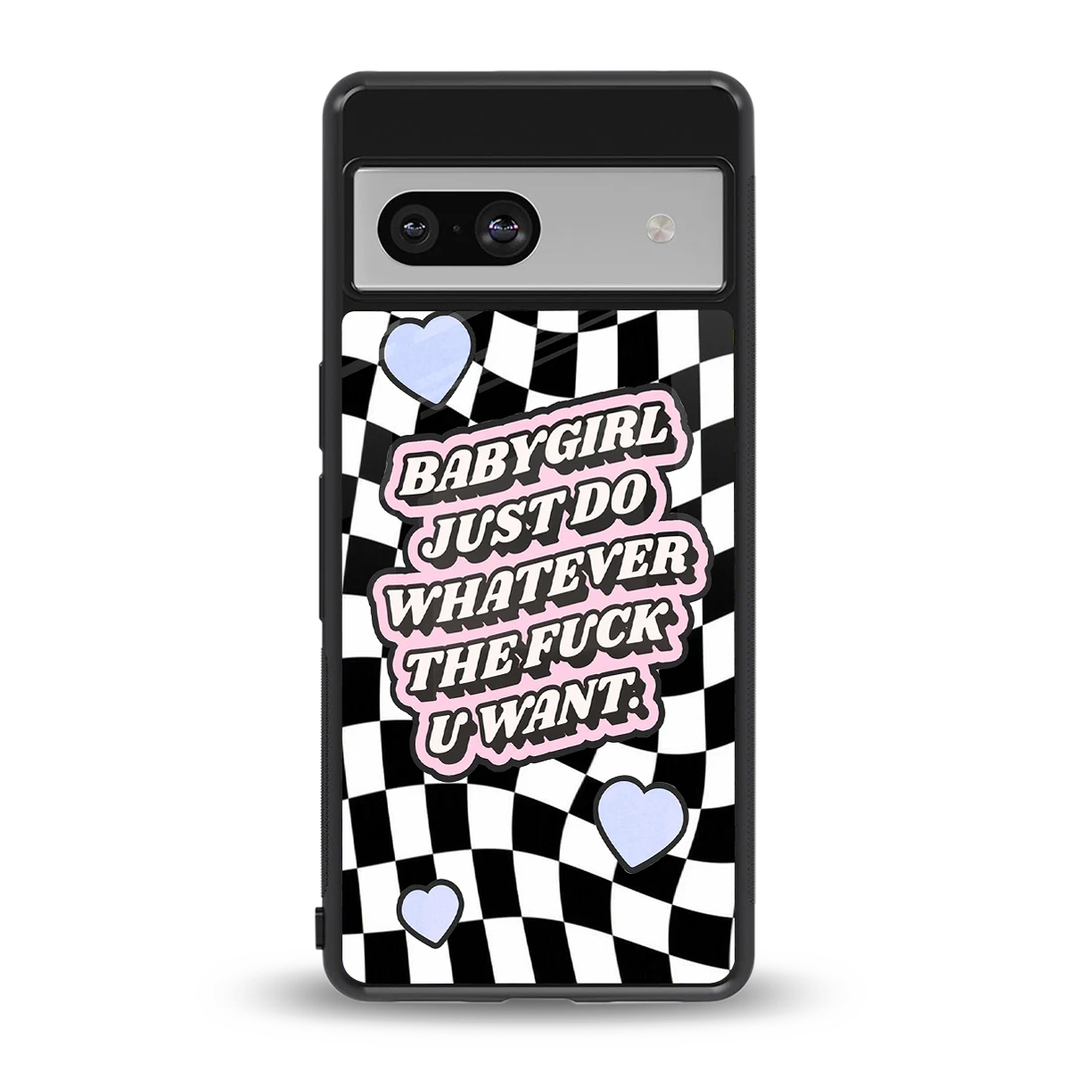 Babygirl back phone cover | glass case for google pixel 7