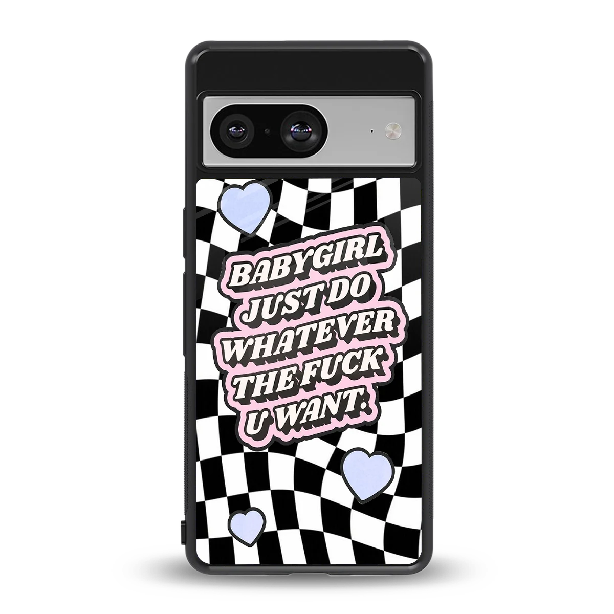 Babygirl back phone cover | glass case for google pixel 8