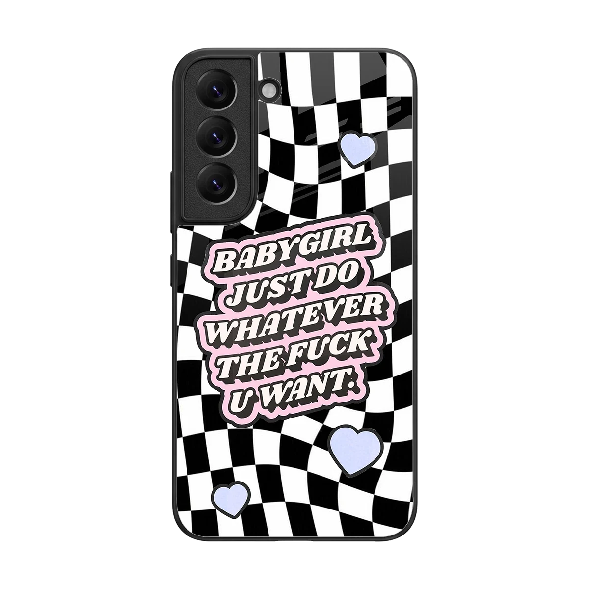 Babygirl back phone cover | glass case for samsung galaxy s22