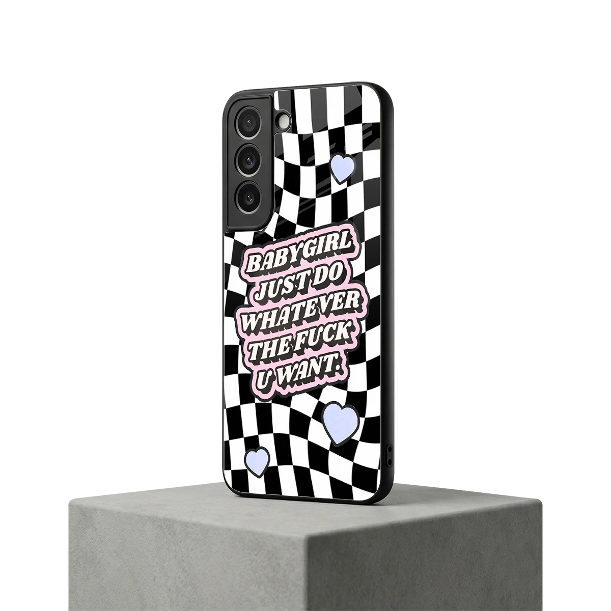 Babygirl samsung galaxy s22 mobile cover | shockproof glass phone case