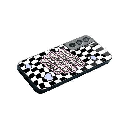 Babygirl stylish phone case for samsung galaxy s22 | glossy glass and slim fit
