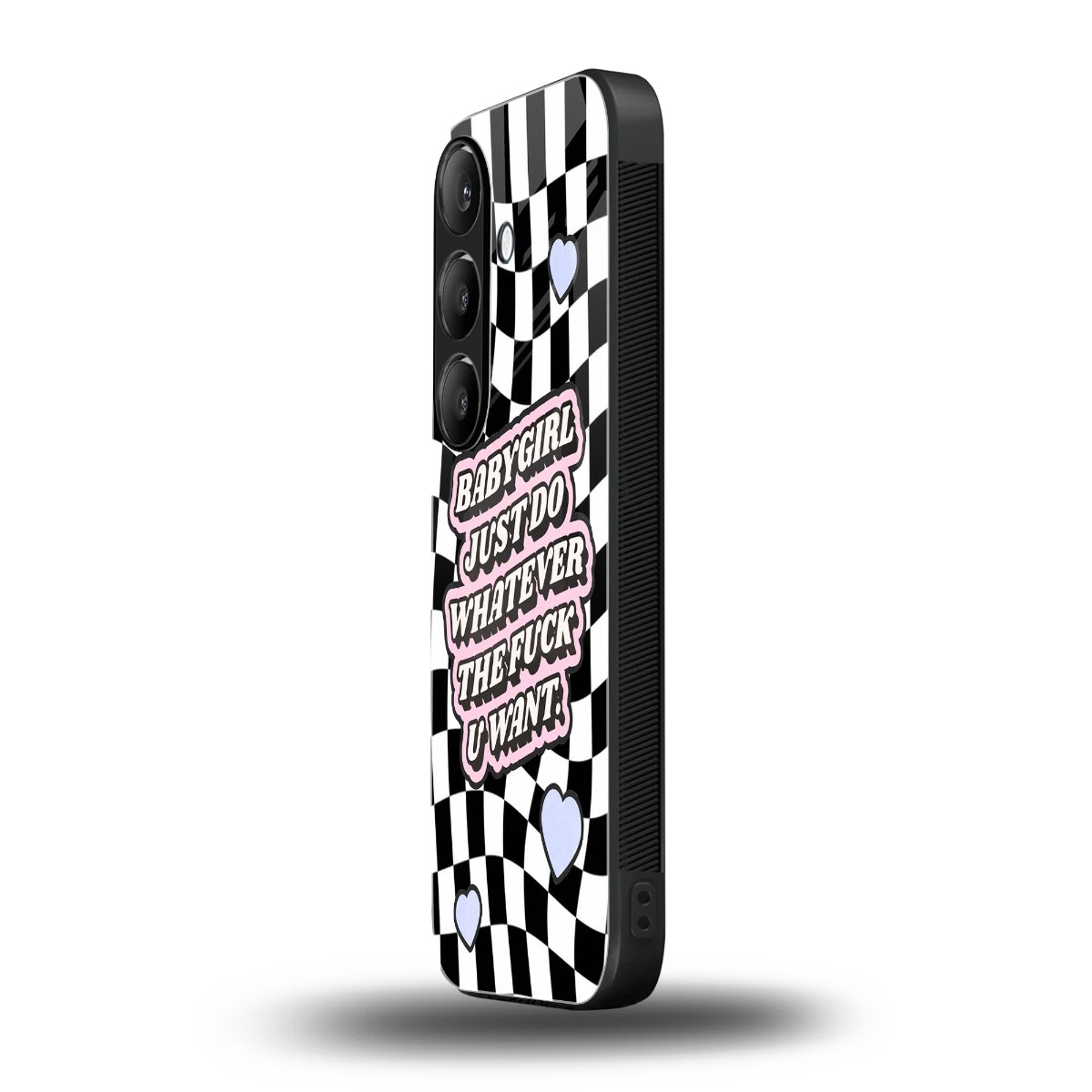 Babygirl samsung galaxy s25 mobile cover | shockproof glass phone case