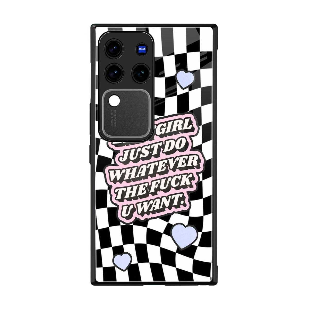 Babygirl back phone cover | glass case forvivo v30 pro