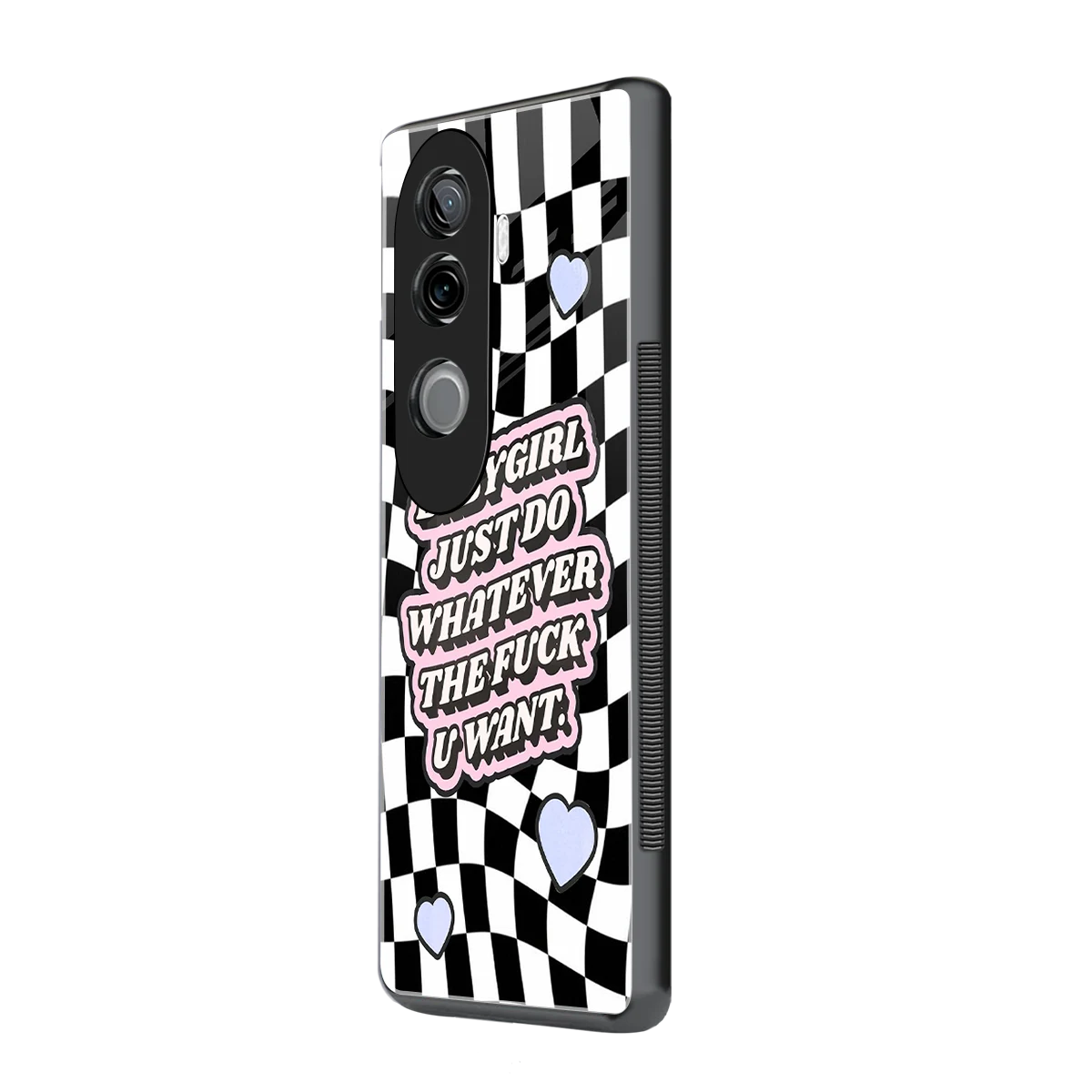 Babygirl vivo v40e mobile cover | shockproof glass phone case