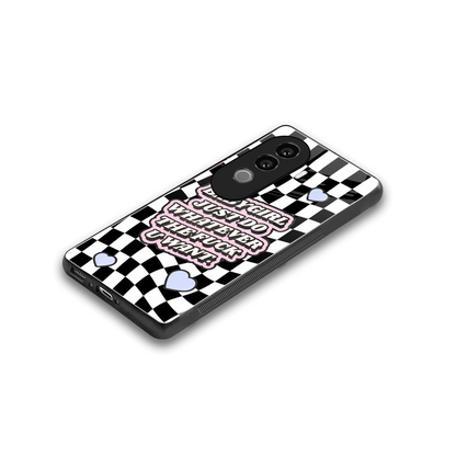 Babygirl stylish phone case for vivo v40e | glossy glass and slim fit