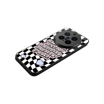 Babygirl stylish phone case for vivo x300 pro | glossy glass and slim fit
