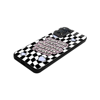 Babygirl stylish phone case for redmi note 11 pro | glossy glass and slim fit