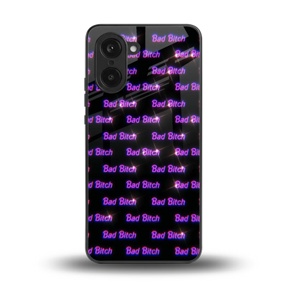 Bad Bitch back phone cover | glass case for oneplus nord ce5 5g