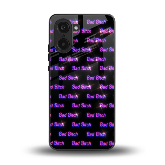 Bad Bitch back phone cover | glass case for oneplus nord ce5 5g