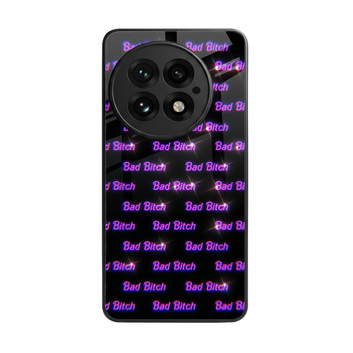Bad Bitch back phone cover | glass case for oneplus 13