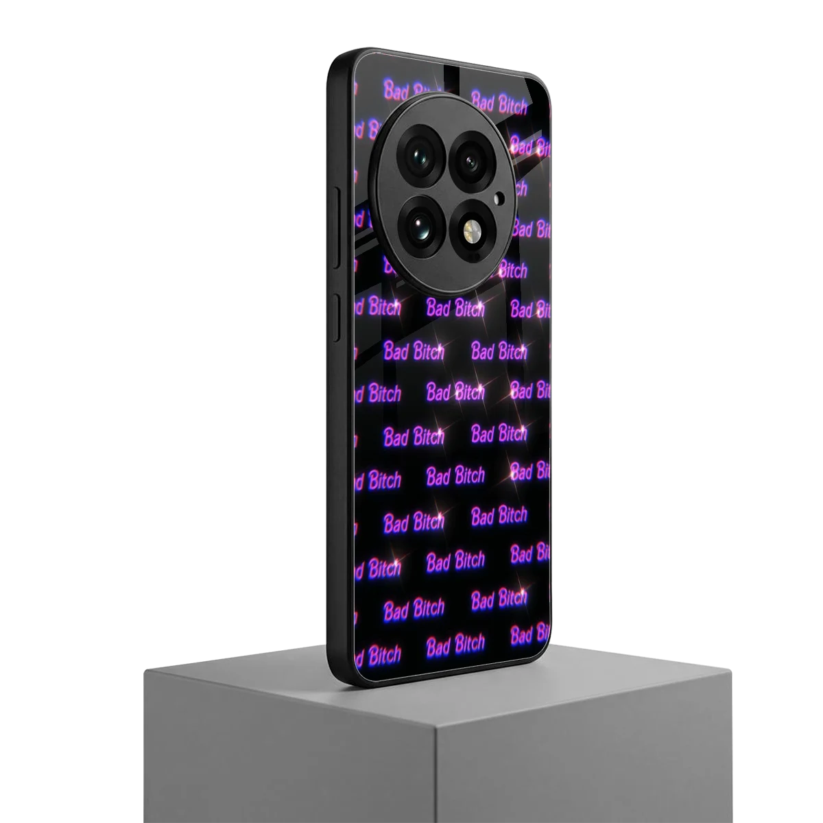 Bad Bitch oneplus 13 mobile cover | shockproof glass phone case