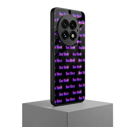 Bad Bitch oneplus 13 mobile cover | shockproof glass phone case