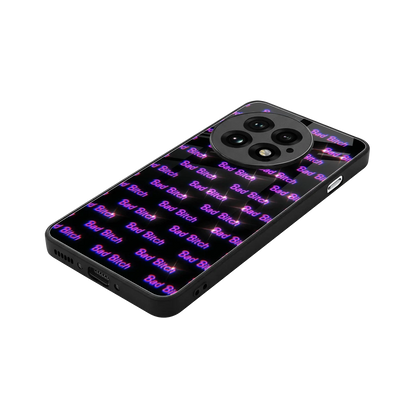 Bad Bitch stylish phone case for oneplus 13 | glossy glass and slim fit