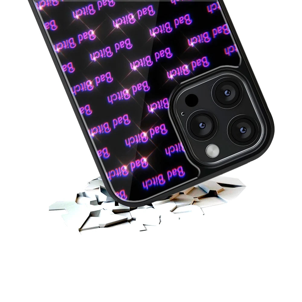 Durable Glass Back Mobile Case for iPhone, Samsung, OnePlus, Google Pixel, Redmi, Vivo, Oppo