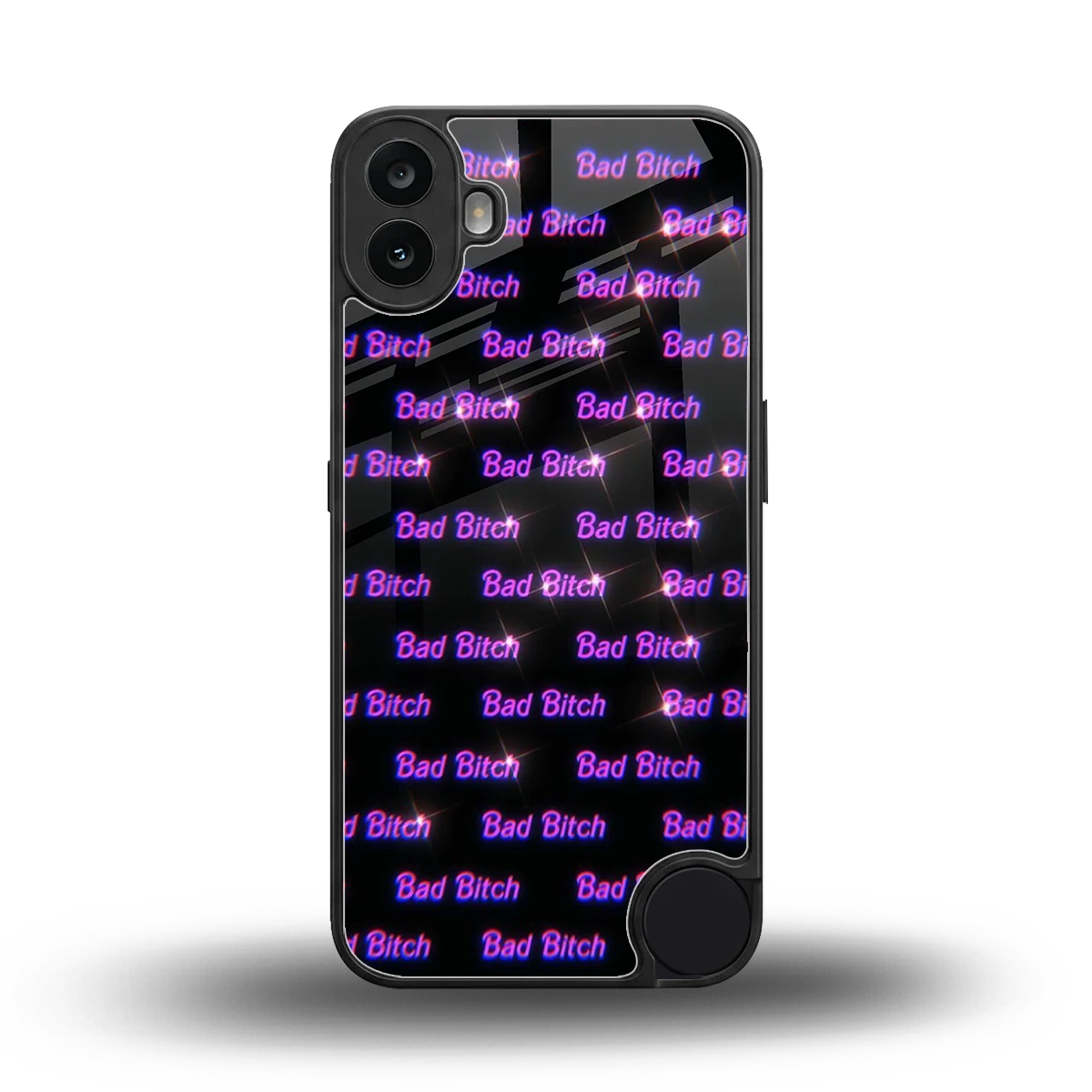 Bad Bitch back phone cover | glass case for cmf nothing phone 1