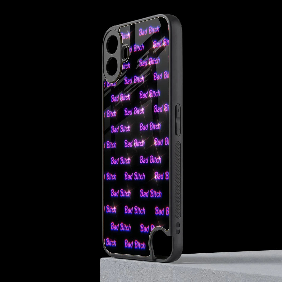 Bad Bitch cmf nothing phone 1 mobile cover | shockproof glass phone case