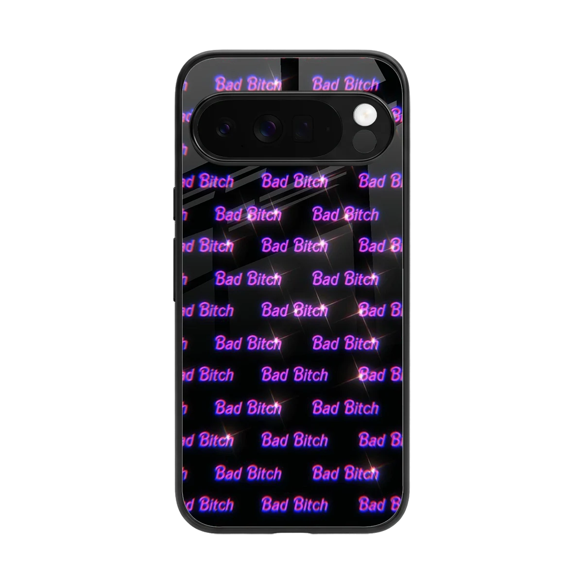 Bad Bitch back phone cover | glass case for google pixel 10 pro xl