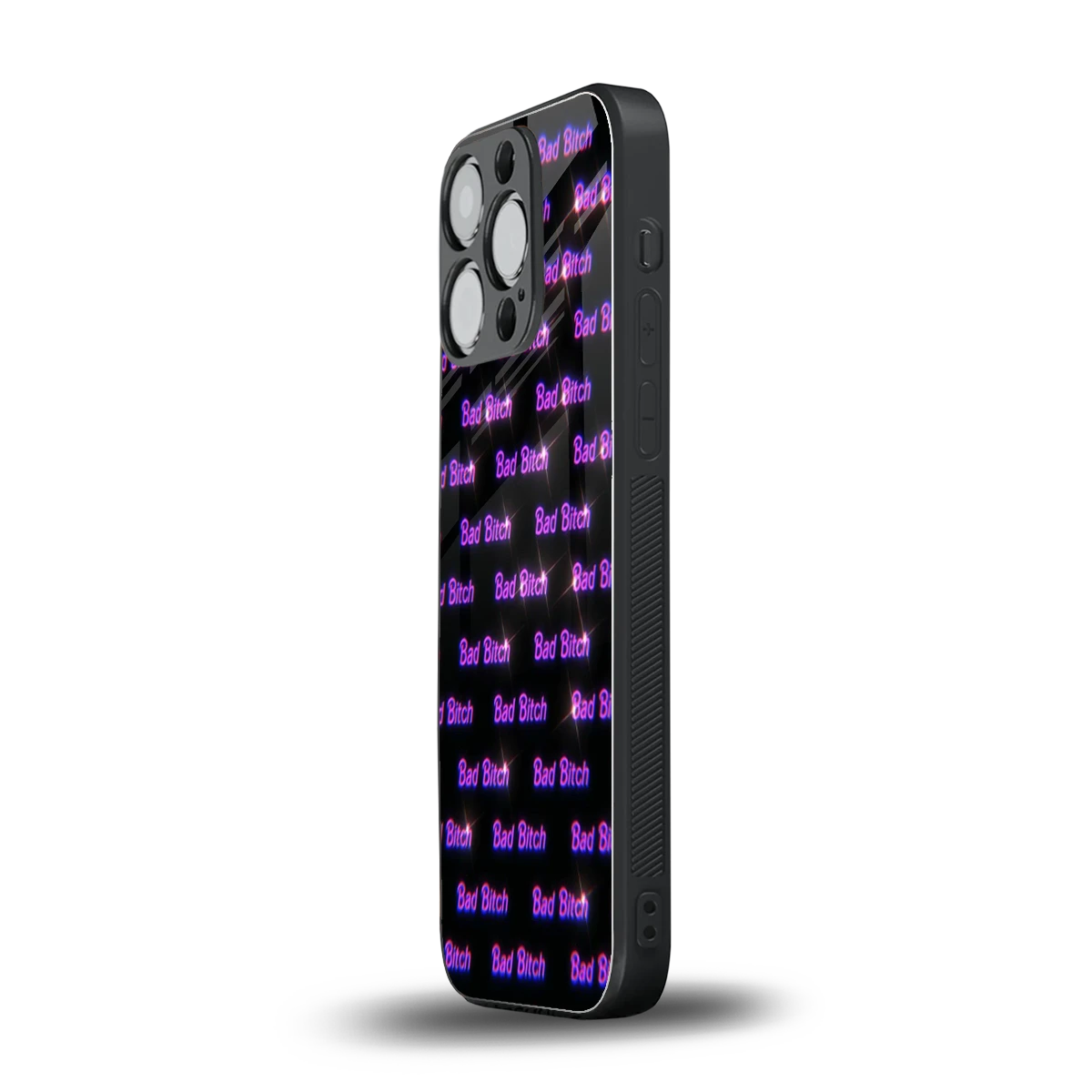 Bad Bitch iphone 13 pro mobile cover | shockproof glass phone case