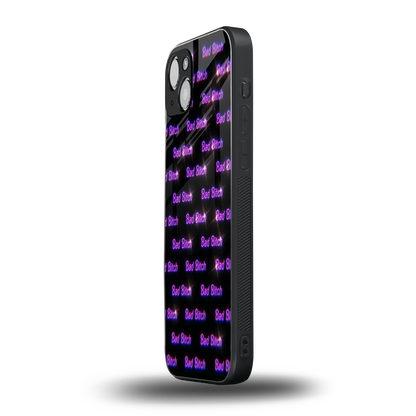 Bad Bitch iphone 14 plus mobile cover | shockproof glass phone case