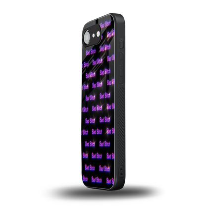 Bad Bitch iphone 16e mobile cover | shockproof glass phone case
