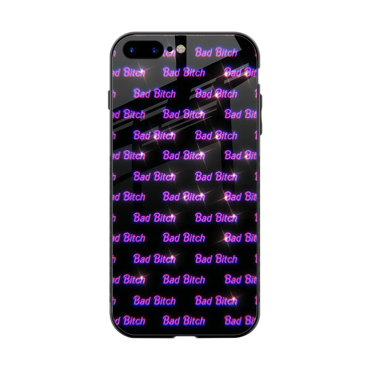 Bad Bitch back phone cover | glass case for iphone 8 plus
