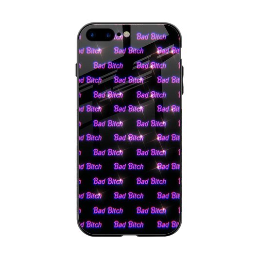 Bad Bitch back phone cover | glass case for iphone 8 plus