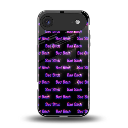 Bad Bitch back phone cover | glass case for iphone air