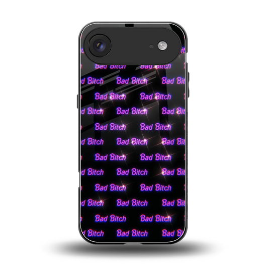 Bad Bitch back phone cover | glass case for iphone air