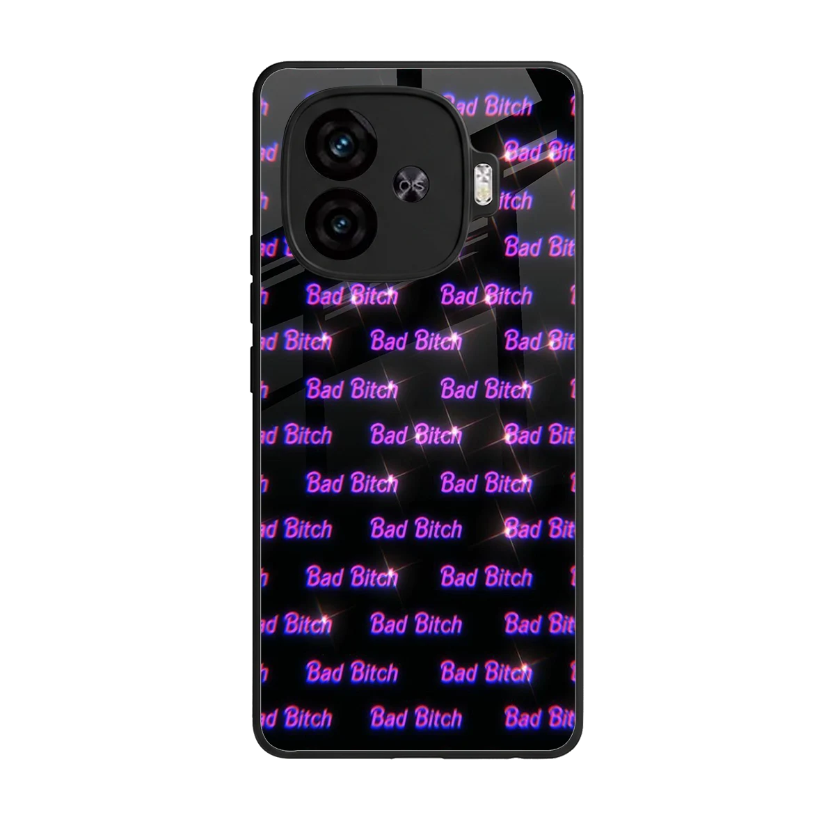 Bad Bitch back phone cover | glass case for iqoo neo 10r 5g
