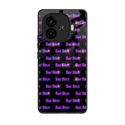 Bad Bitch back phone cover | glass case for iqoo neo 10r 5g