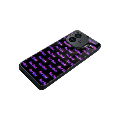 Bad Bitch stylish phone case for iqoo neo 10r 5g | glossy glass and slim fit