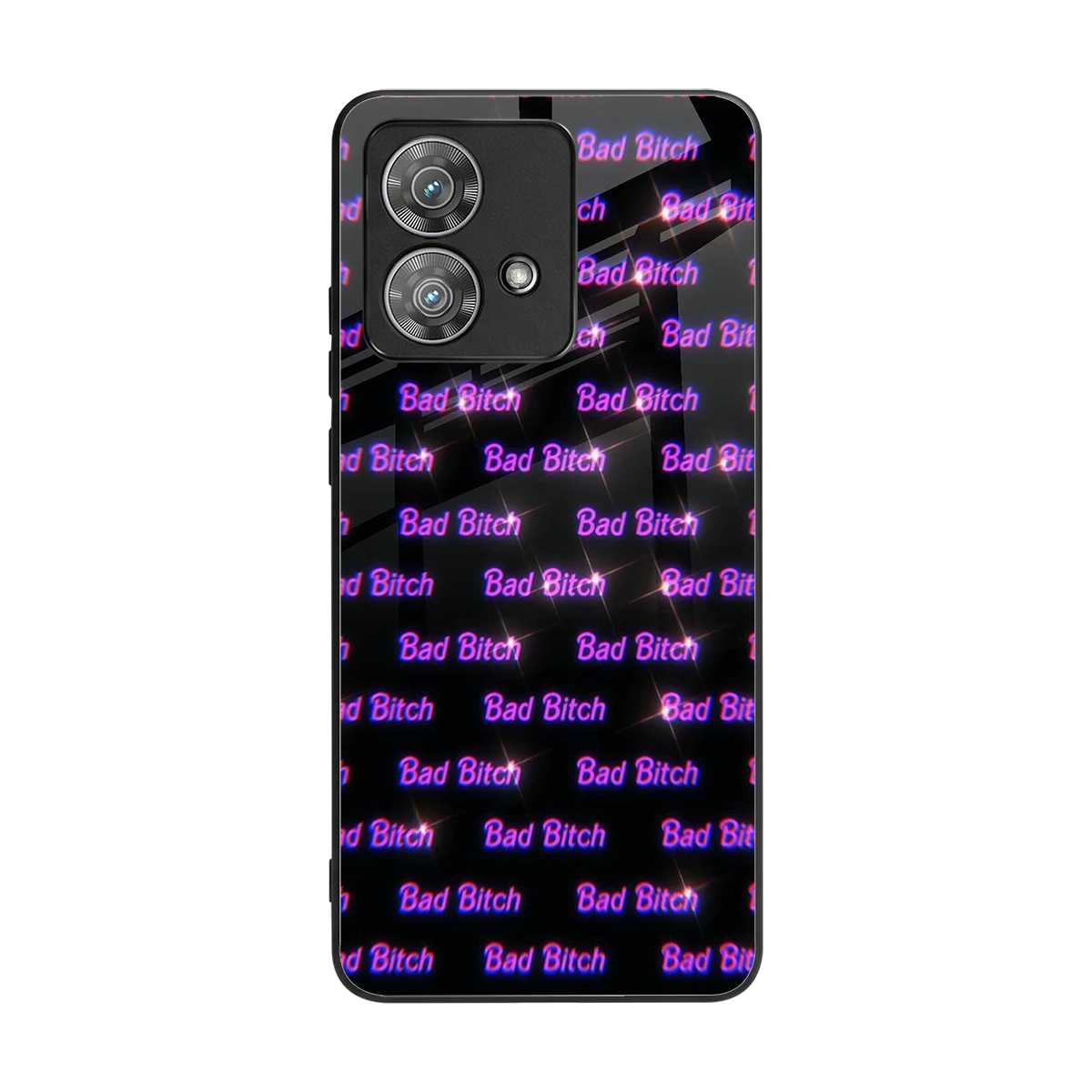 Bad Bitch back phone cover | glass case for motorola edge 40 neo 5g