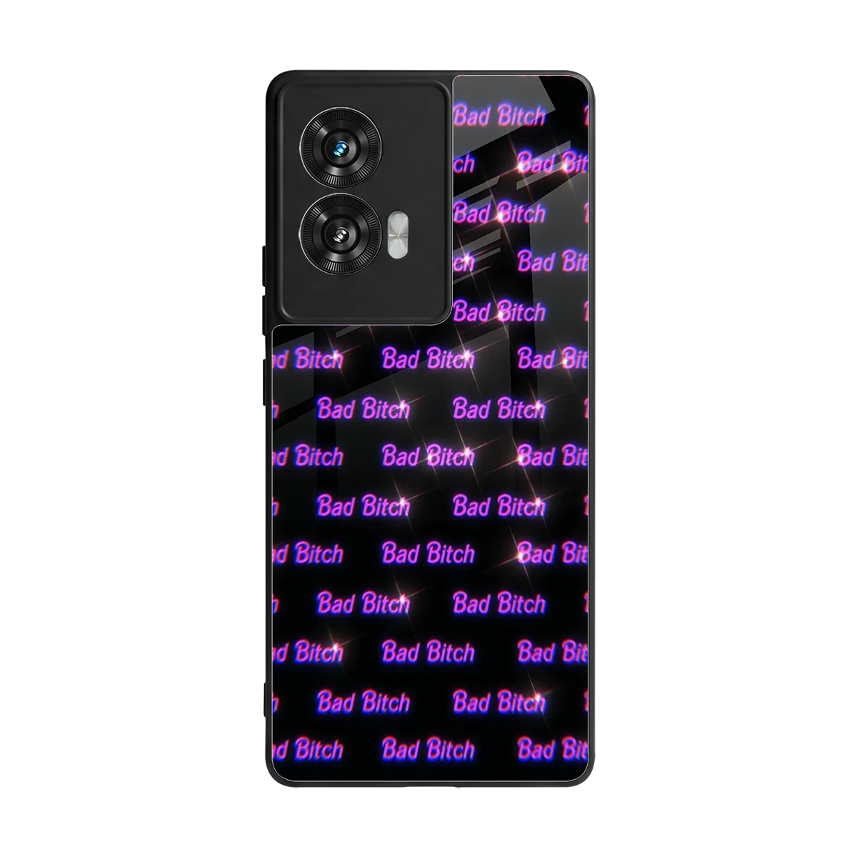 Bad Bitch back phone cover | glass case for motorola edge 50 fusion