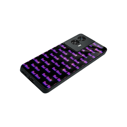 Bad Bitch stylish phone case for motorola edge 50 fusion | glossy glass and slim fit