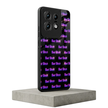 Bad Bitch motorola edge 50 pro mobile cover | shockproof glass phone case