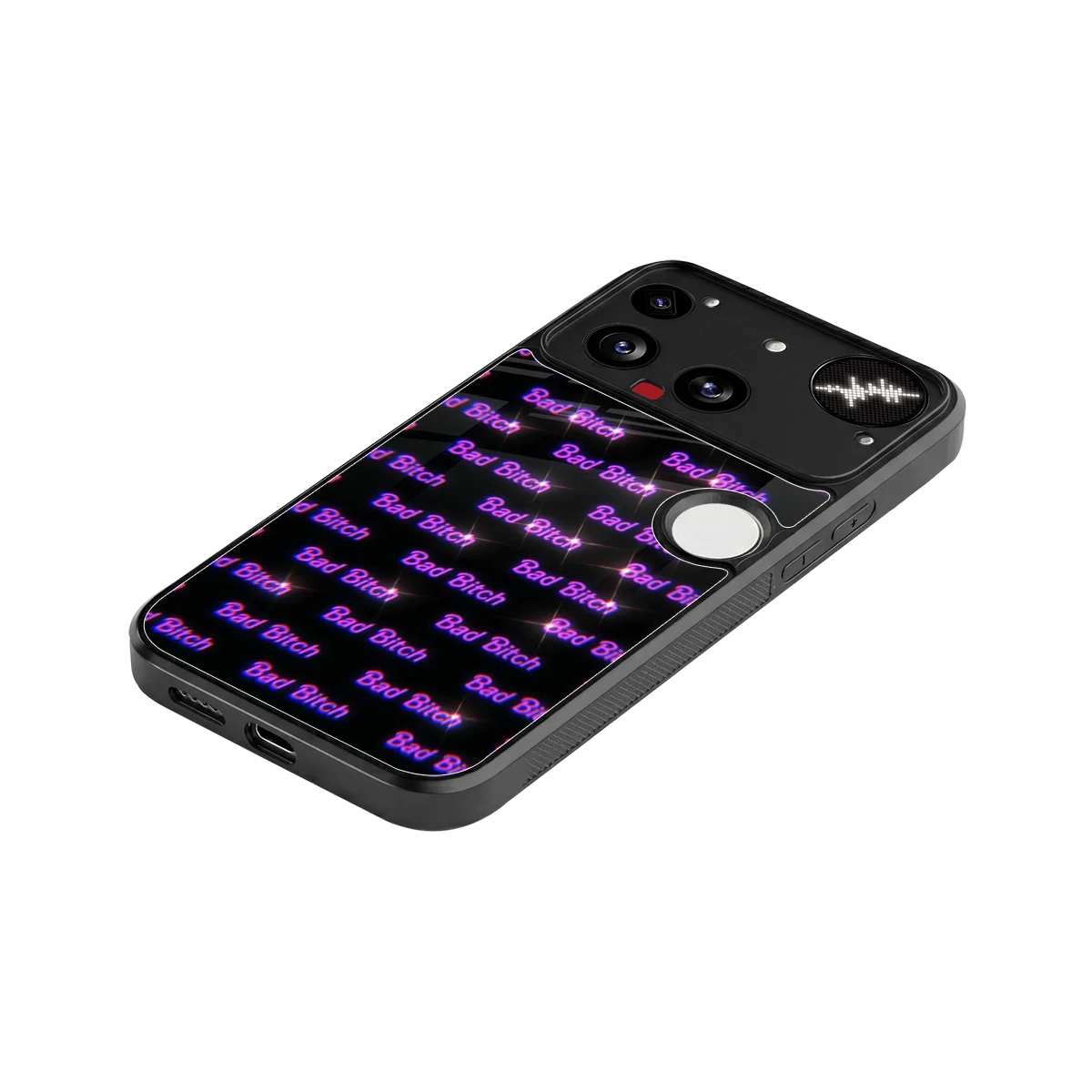 Bad Bitch stylish phone case for nothing phone 3 | glossy glass and slim fit